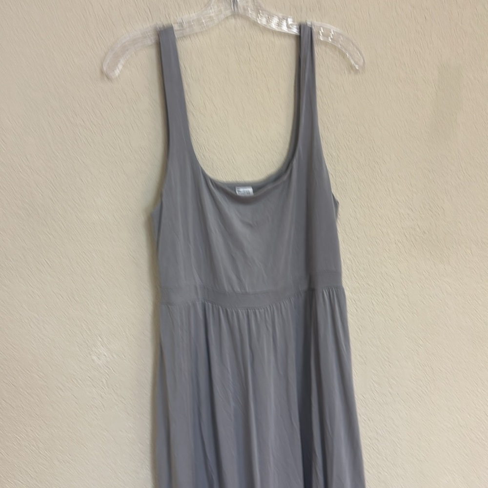 Aritzia Wilfred wosn gray Market Midi Dress size XL - Picture 3 of 4